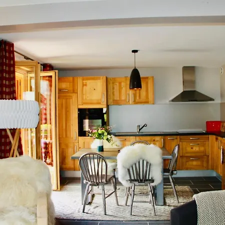 Flat In A Chalet With Mont Blanc View *
